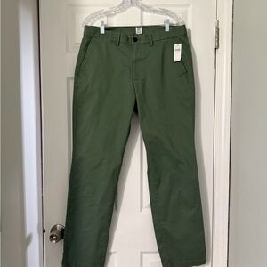 GAP Factory Men's Green Chinos